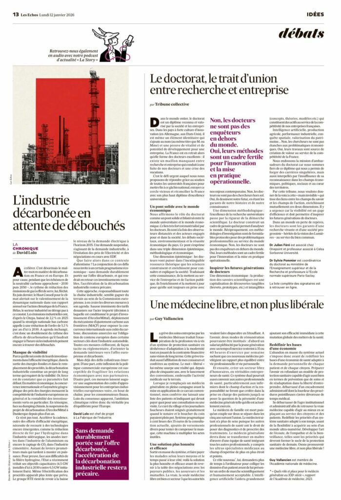 Le doctorat s’affirme : une voix commune pour son rayonnement ! 🎓